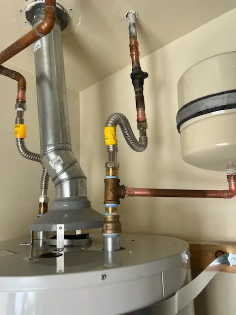 Water heater installation and plumbing repair in Flower Mound